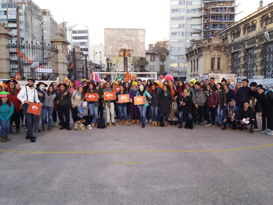 Organizaciones integrantes de la Mesa reunidas en un encuentro